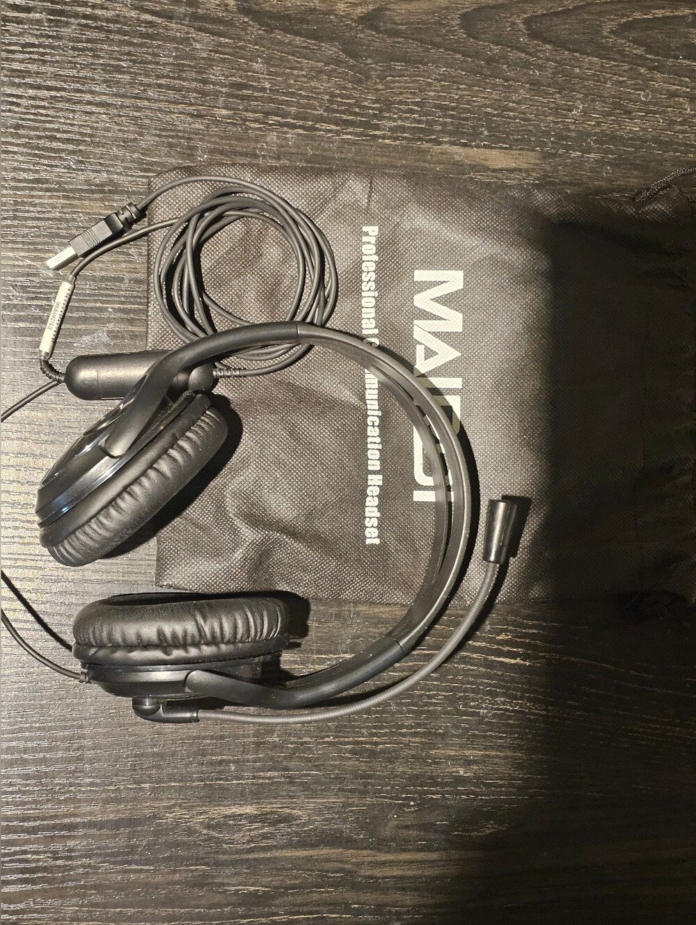 MAIRDI Professional USB Headset with Microphone for PC Mac Noise Cancelling